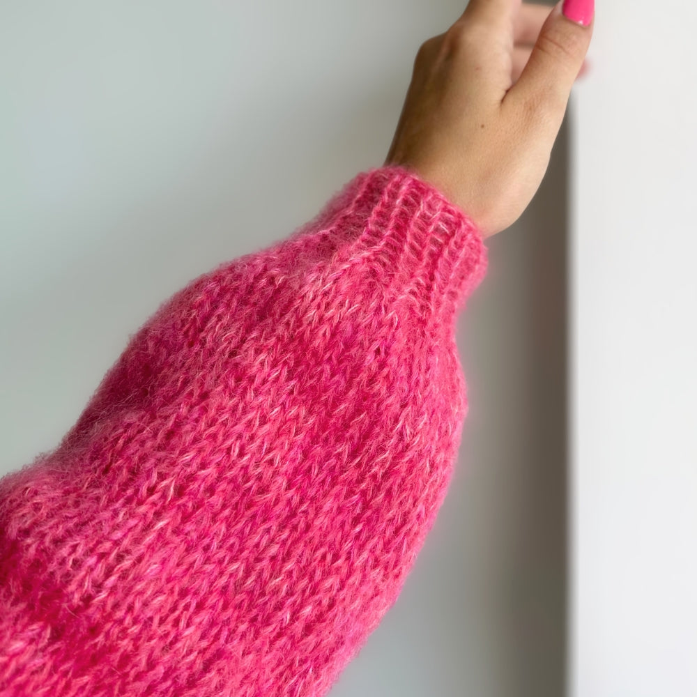 Garnkit - Sunday Cardigan - Mohair Edition af PetiteKnit (Silk Mohair)