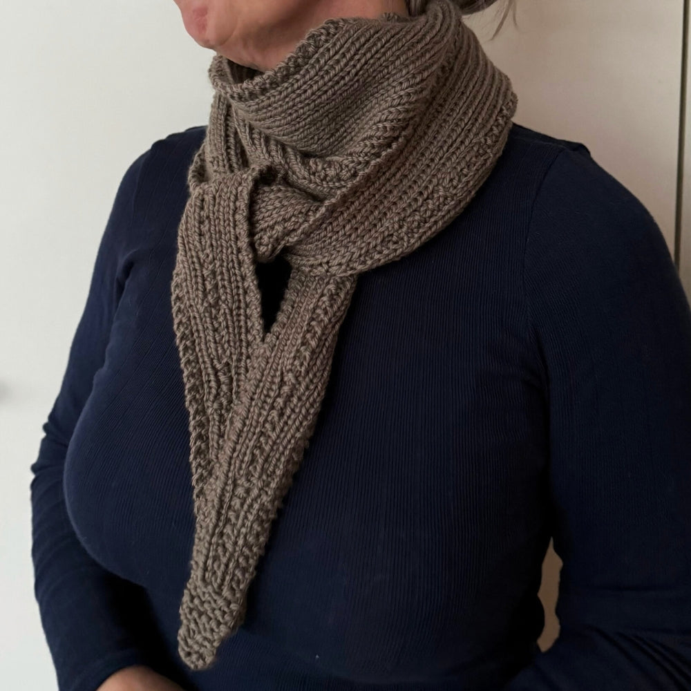 Strikkekit - Thilde Shawl af Mette Sandgaard Kühl (Maxi VIP)