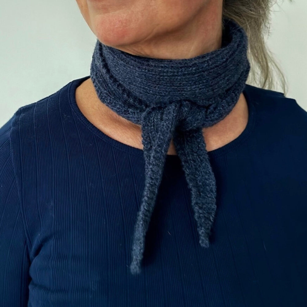 Strikkekit - Thilde Scarf af Mette Sandgaard Kühl (Eco Soft Cashmere)