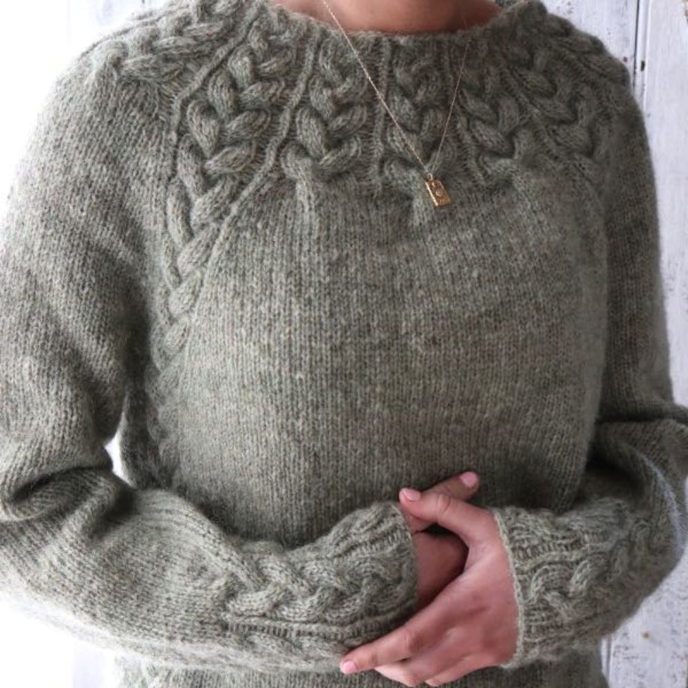 Winter Rose Sweater - Knitamore