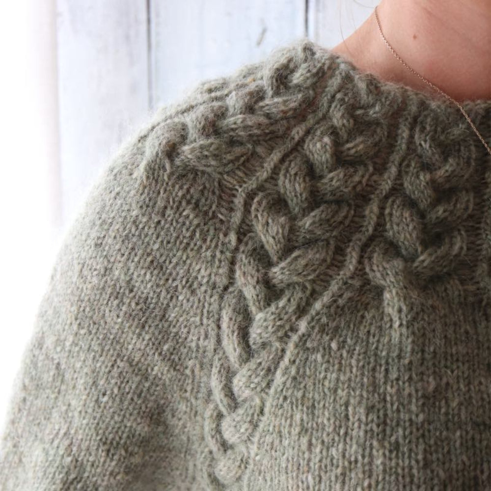 Winter Rose Sweater - Knitamore