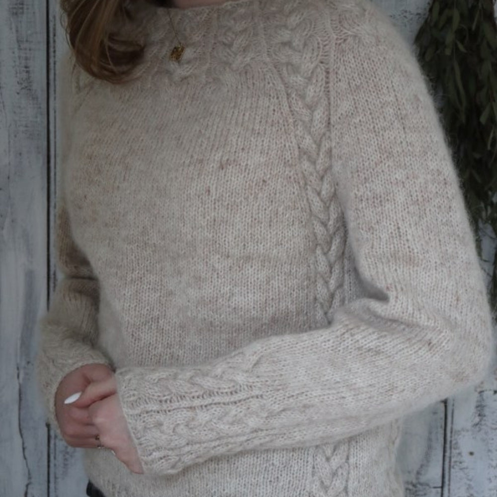 Winter Rose Sweater - Knitamore