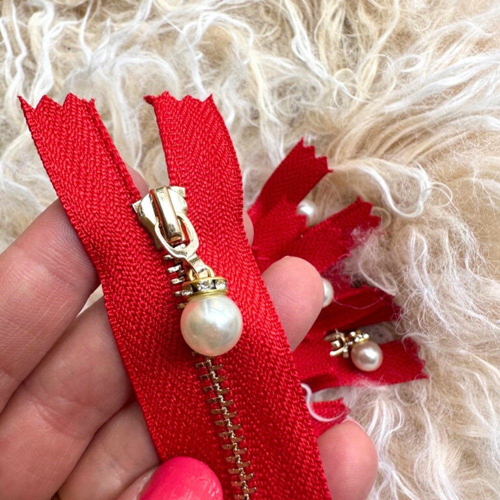 Lynlåse - 20 cm - Pearl Drop