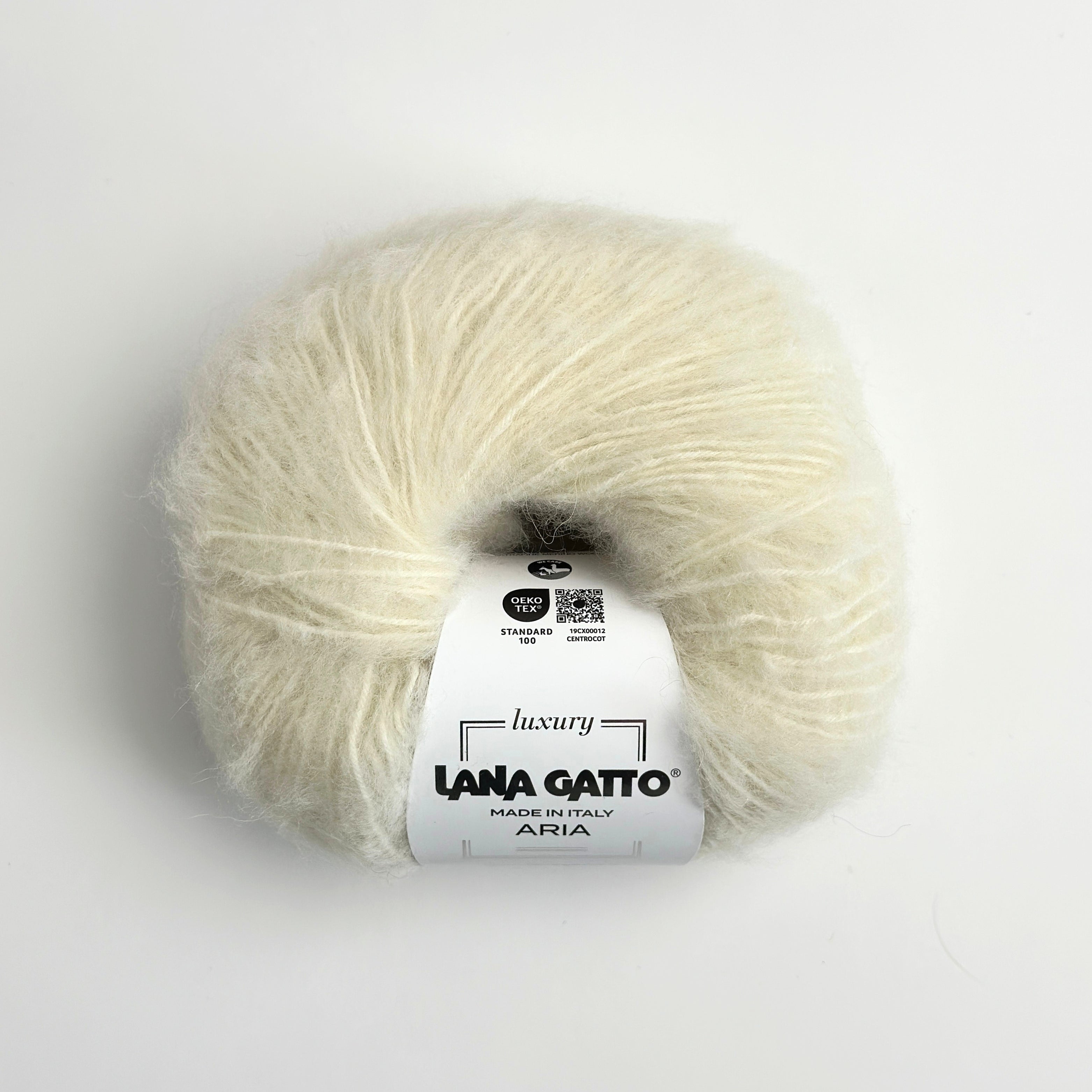 Aria - Baby Alpaca/Merino - Vanilla - 10001