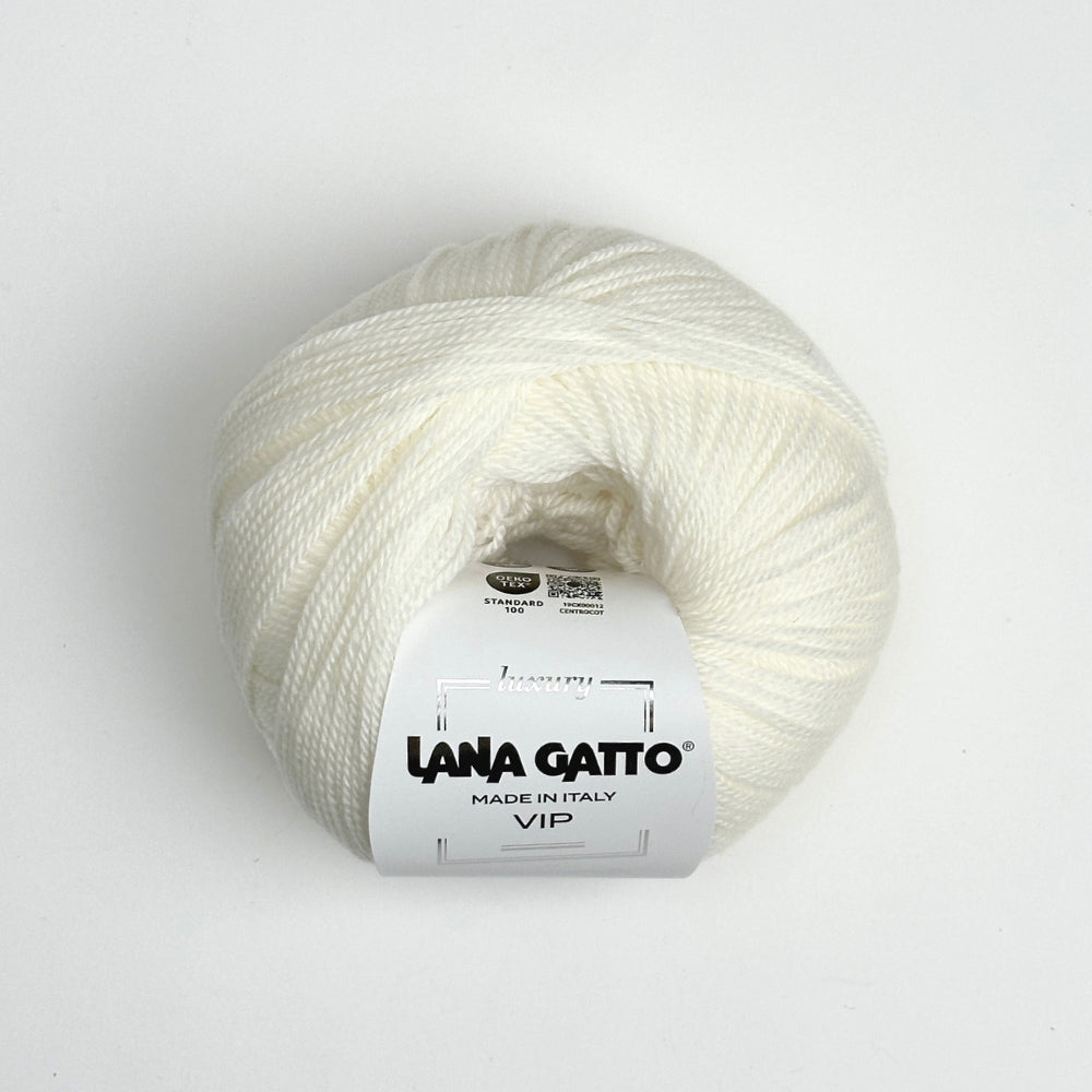 VIP - Cashmere/Merino - Snow White - 10001