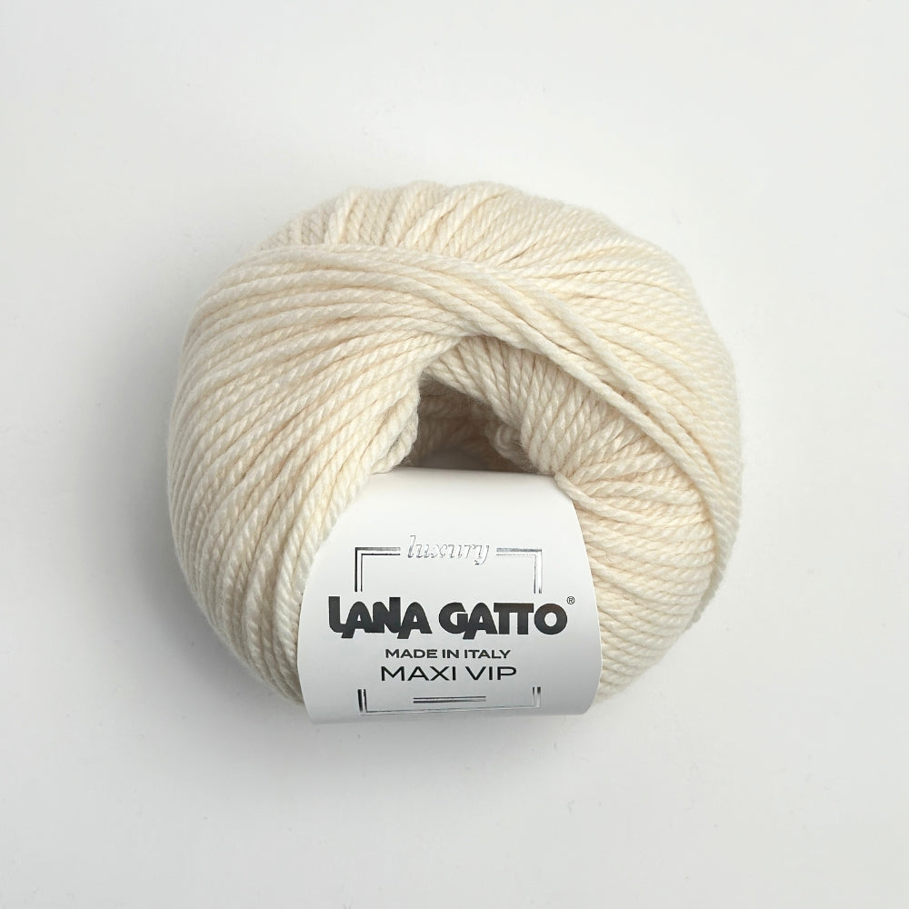 MAXI VIP - Cashmere/Merino - Cream - 1001