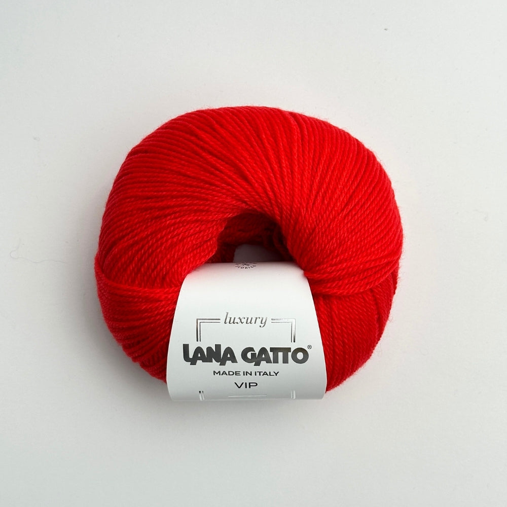 VIP - Cashmere/Merino - Scarlet Poppy - 1010