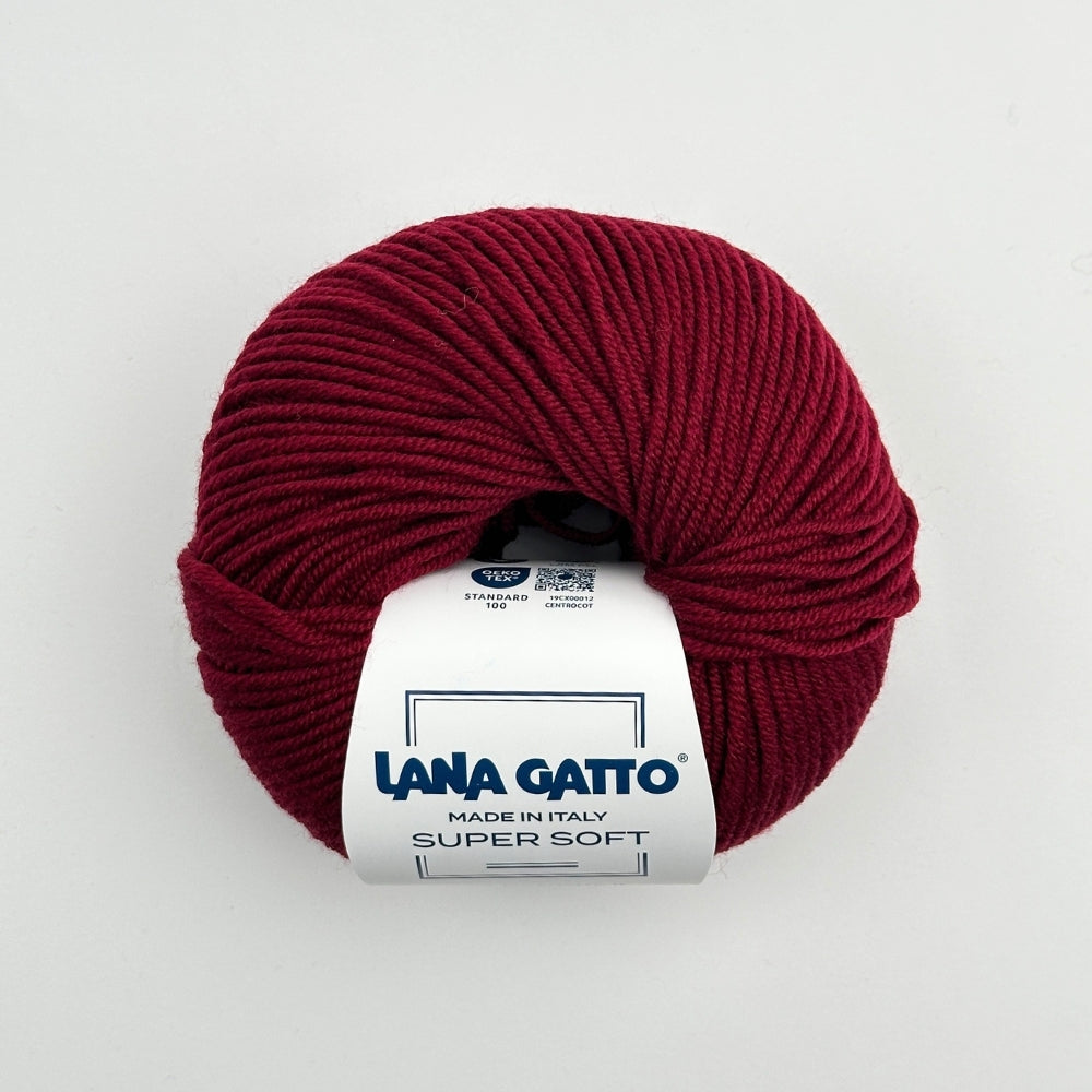 Supersoft Extrafine Merino 100% - Bordeaux - 10105