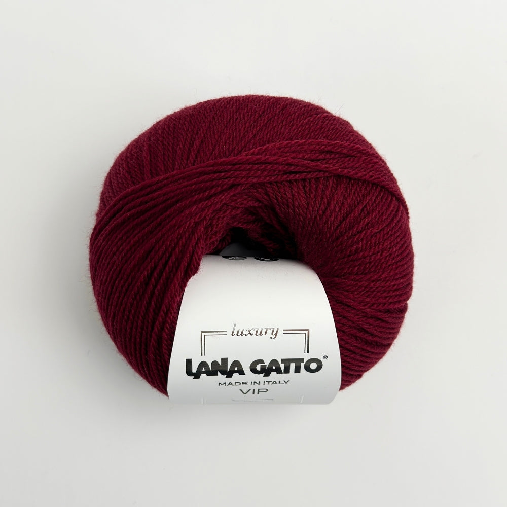 VIP - Cashmere/Merino - Bordeaux - 1012