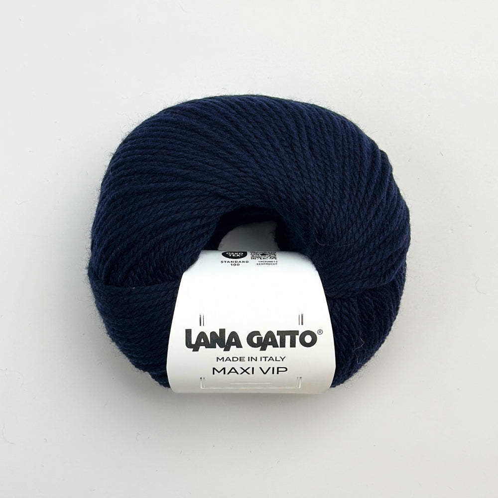 MAXI VIP - Cashmere/Merino - Dark Navy - 1015