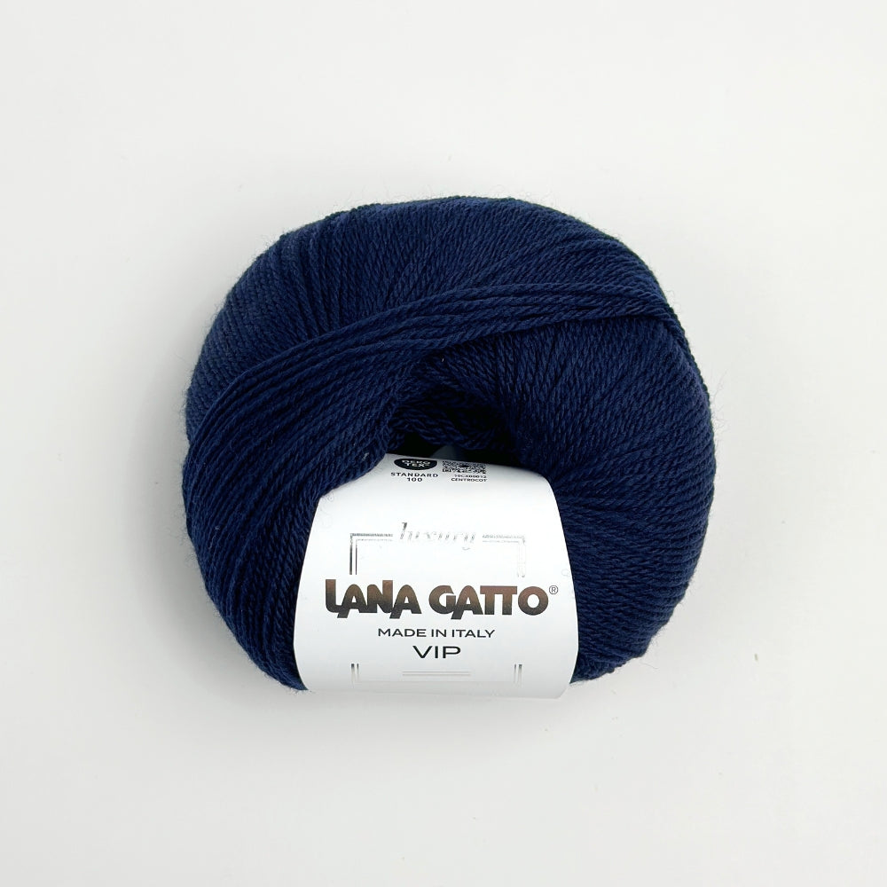 VIP - Cashmere/Merino - Navy - 1015
