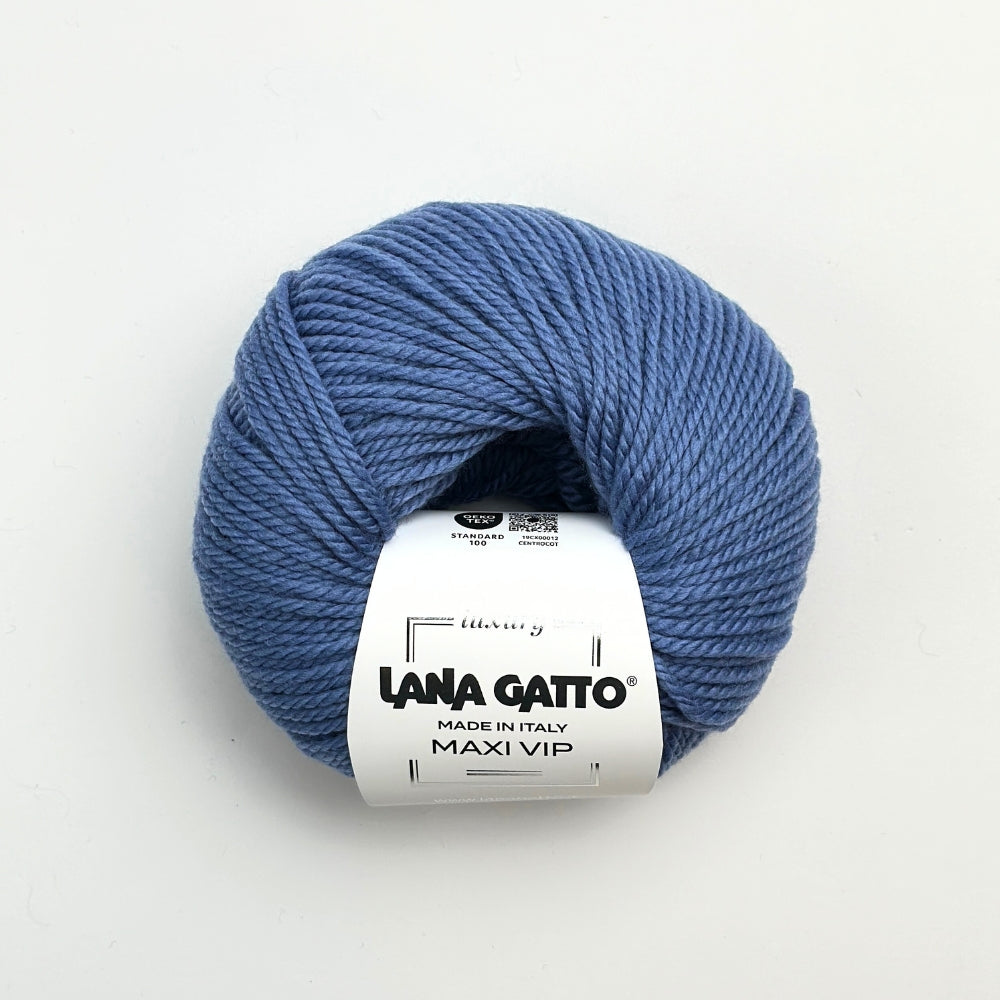 MAXI VIP - Cashmere/Merino - Jeans Blue - 10172