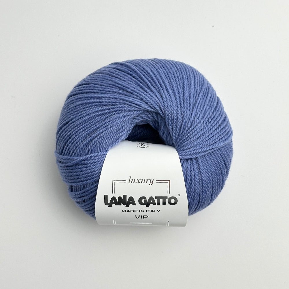 VIP - Cashmere/Merino - Jeans Blue - 10172