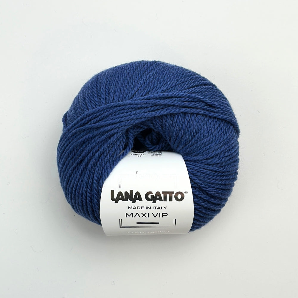 MAXI VIP - Cashmere/Merino - Cowboy Blue - 10175