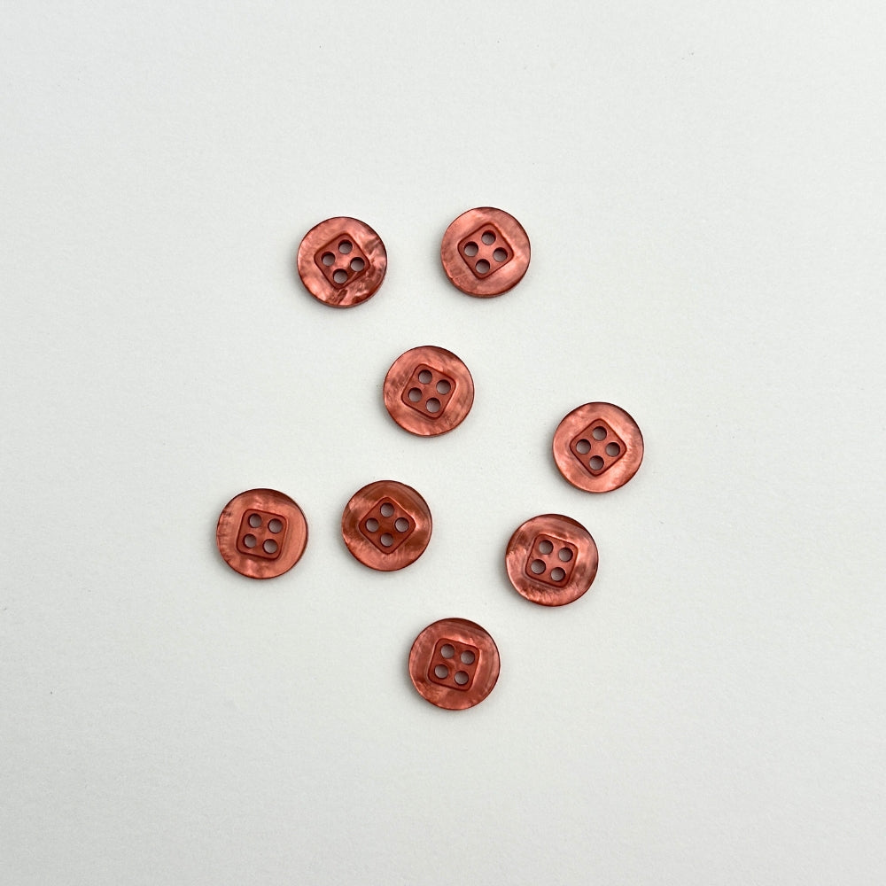 Knap - Shine/Gammelrosa - 12mm