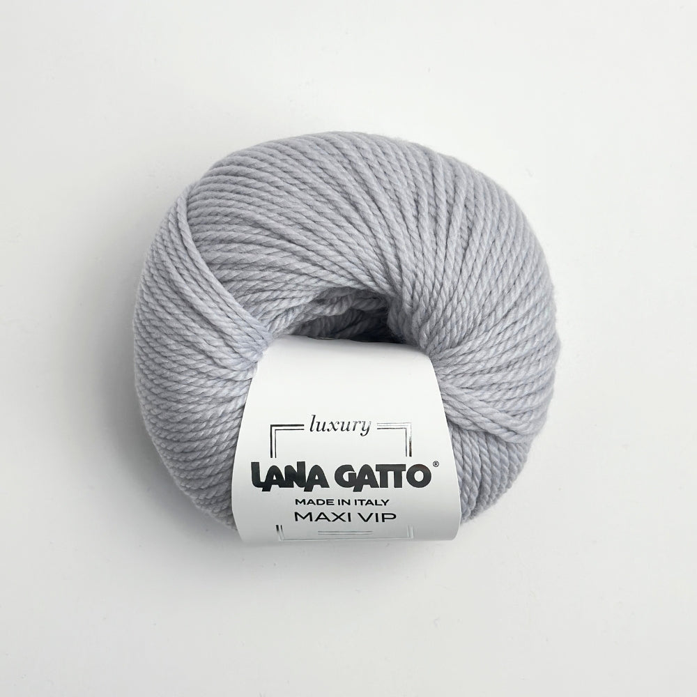 MAXI VIP - Cashmere/Merino - Silver Grey - 12504