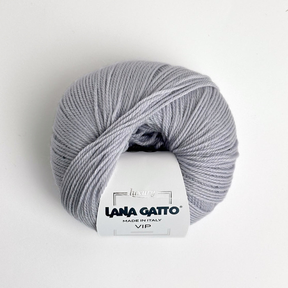 VIP - Cashmere/Merino - Silver Grey - 12504