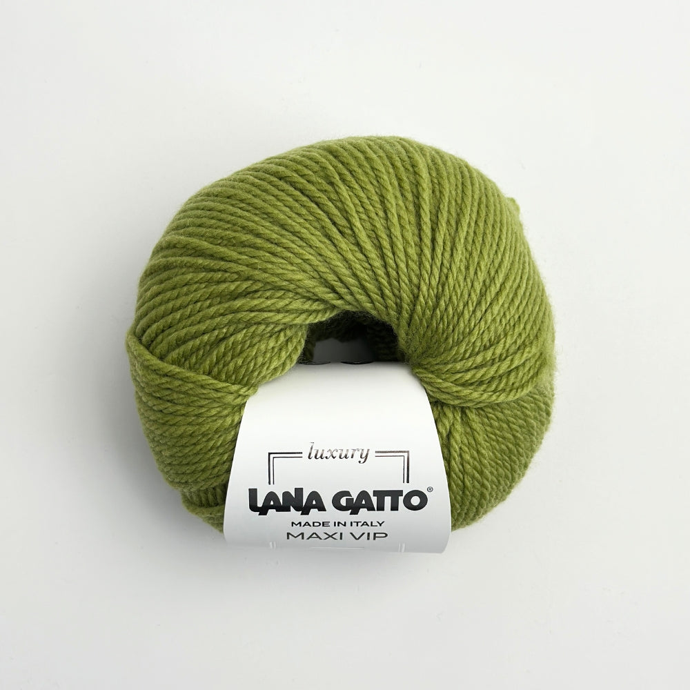 MAXI VIP - Cashmere/Merino - Green Tea - 12942