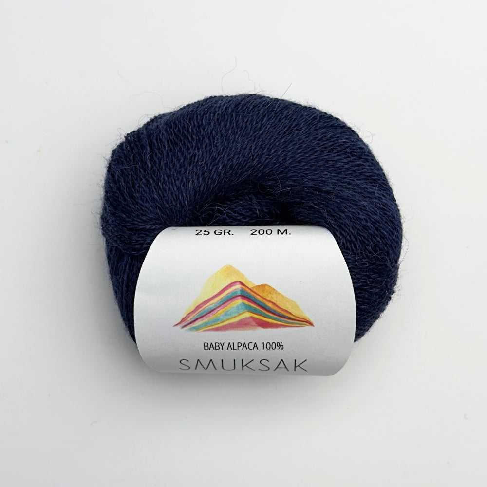 Baby Alpaca 100% - Midnight - 1391