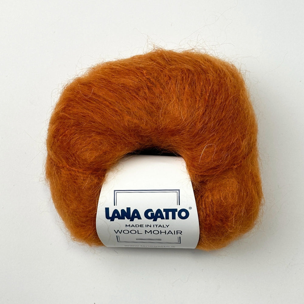 Wool Mohair - Cinnamon Spice - 14298