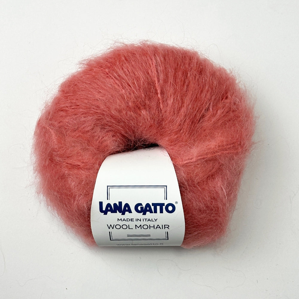 Wool Mohair - Dark Rose - 14393