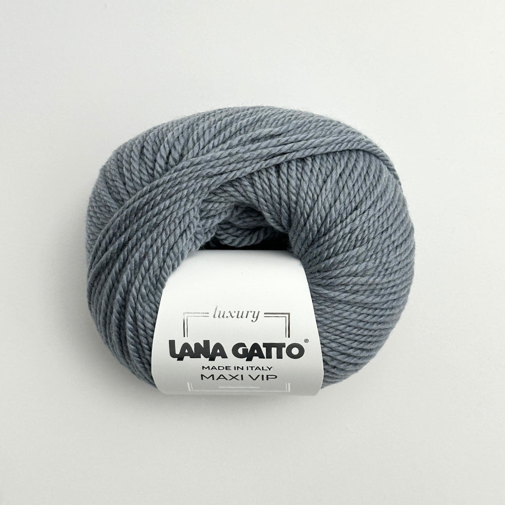 MAXI VIP - Cashmere/Merino -  Stormy Grey - 14433