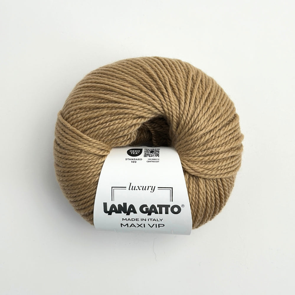 MAXI VIP - Cashmere/Merino - Peanut - 14618