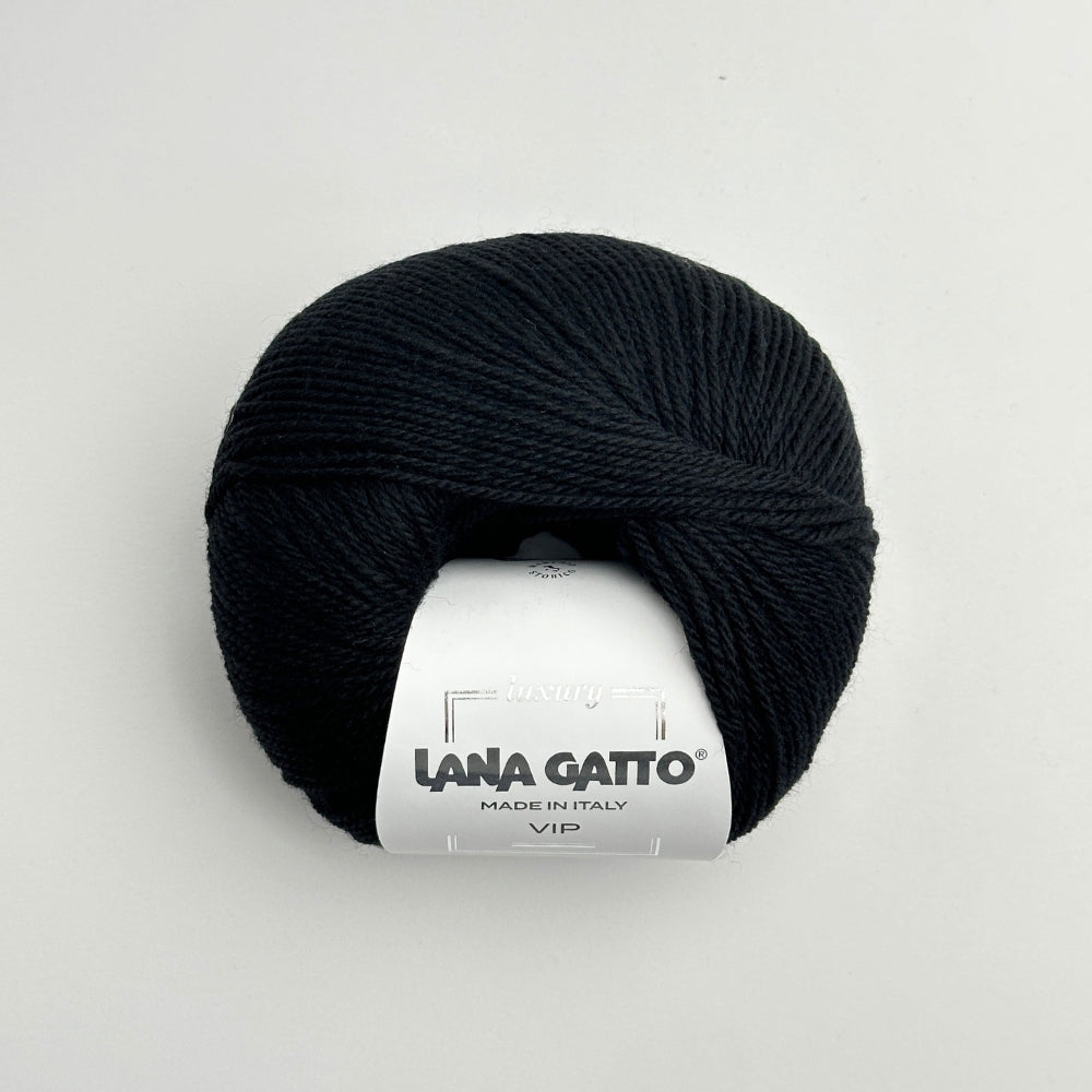 VIP - Cashmere/Merino - Very Black - 1500