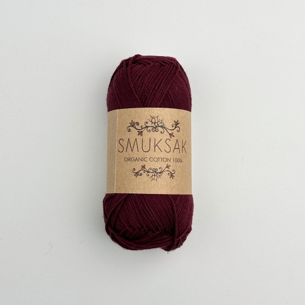 Organic Cotton 100% - Merlot - 1502