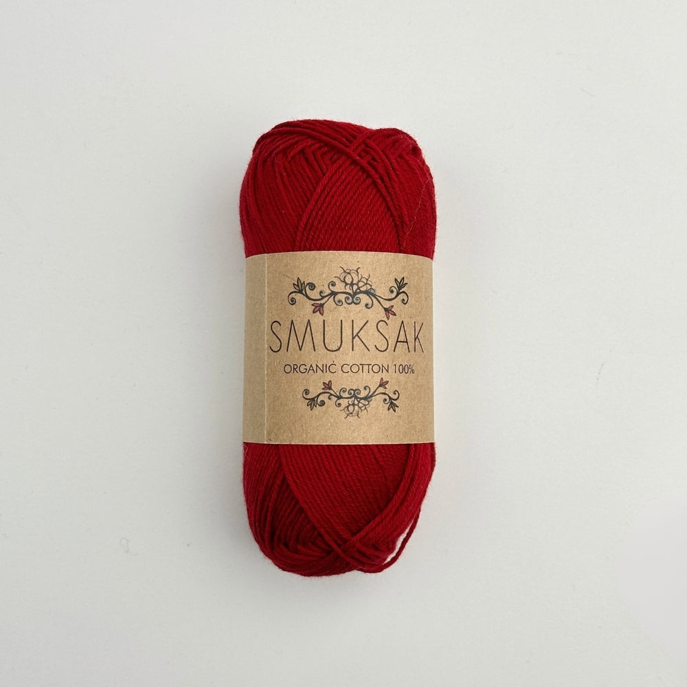 Organic Cotton 100% - Crimson Rose - 1508