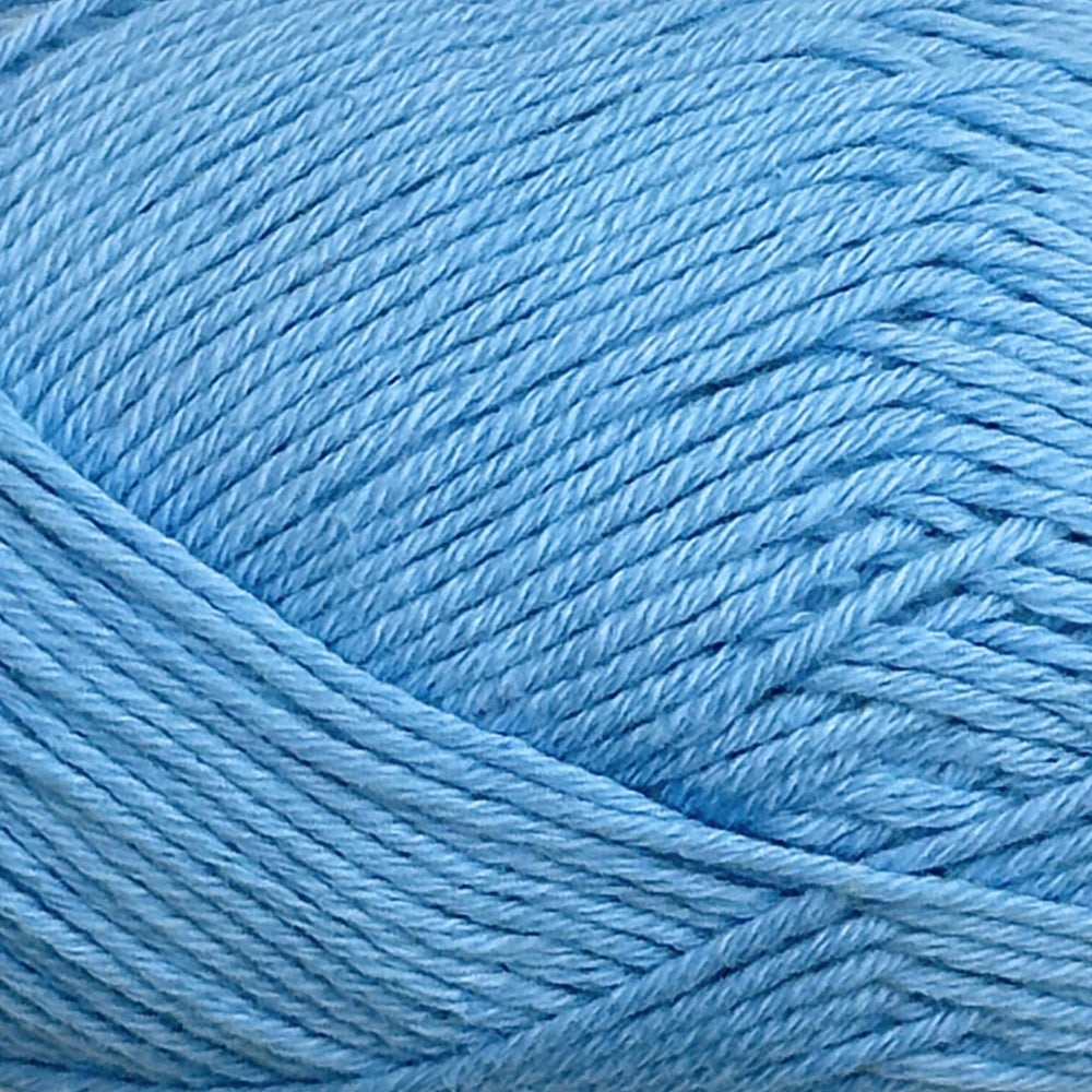 Organic Cotton 100% - Daisy Blue - 1807