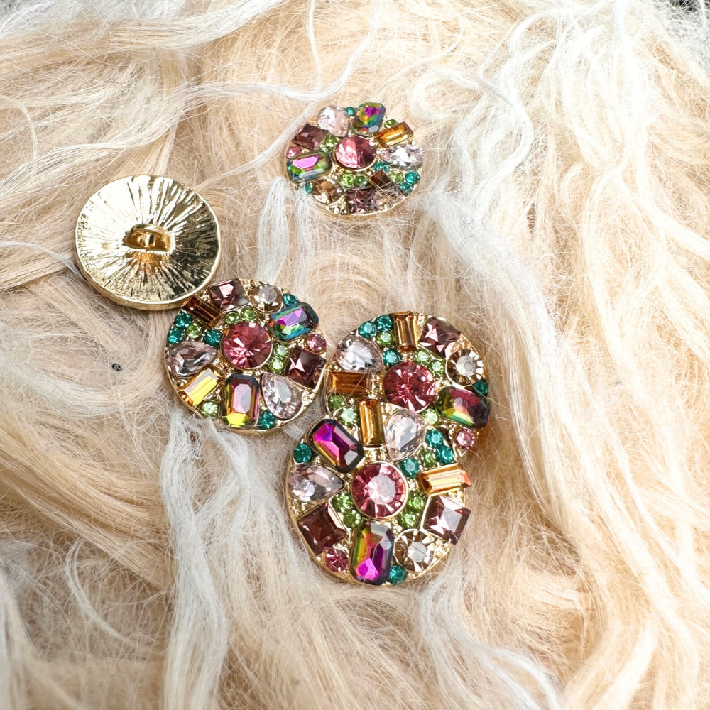 Knap - Multi Krystal - 20 mm