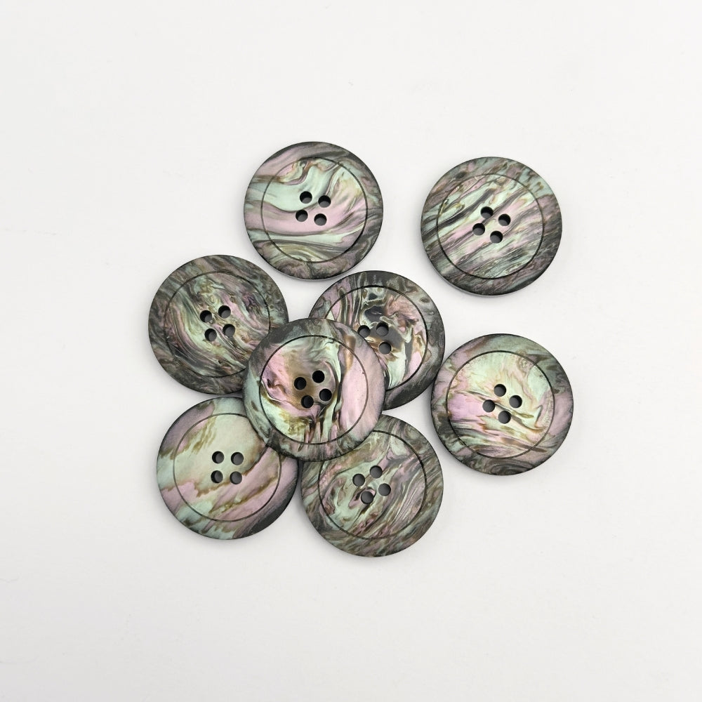Knap - Perlemor Look - 23 mm