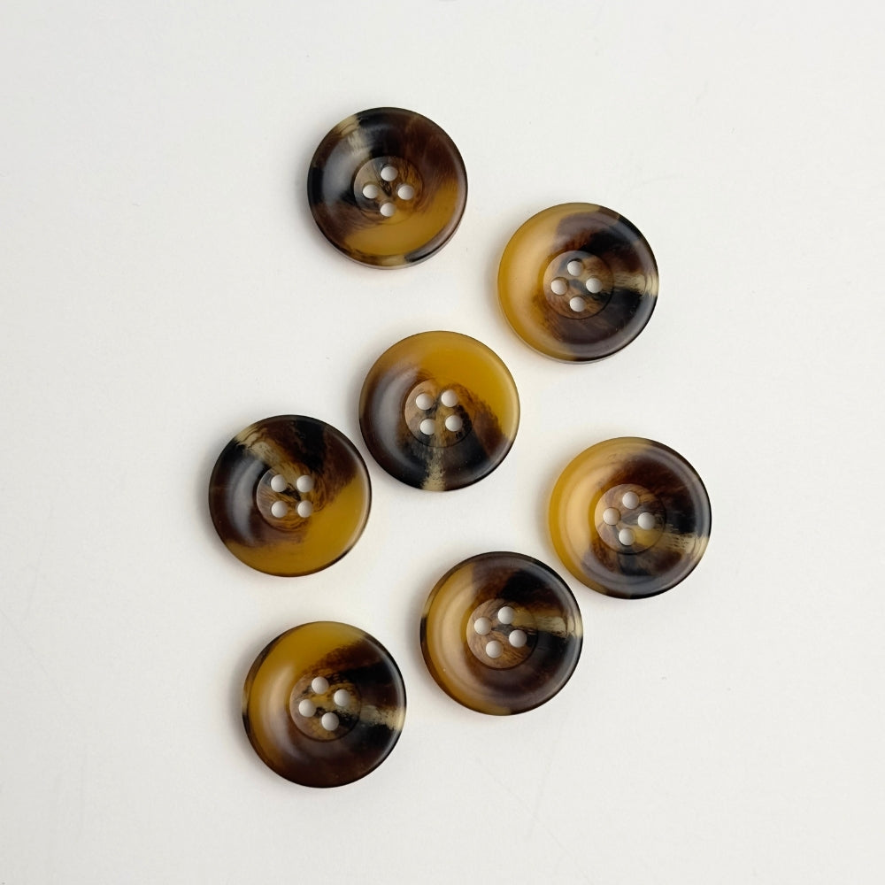 Knap - Tortoise Look - 23 mm