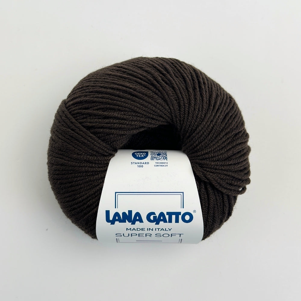 Supersoft Extrafine Merino 100% - Black Coffee - 19053