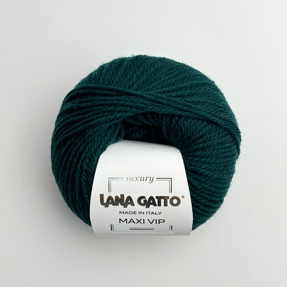 MAXI VIP - Cashmere/Merino -  Emerald - 19059