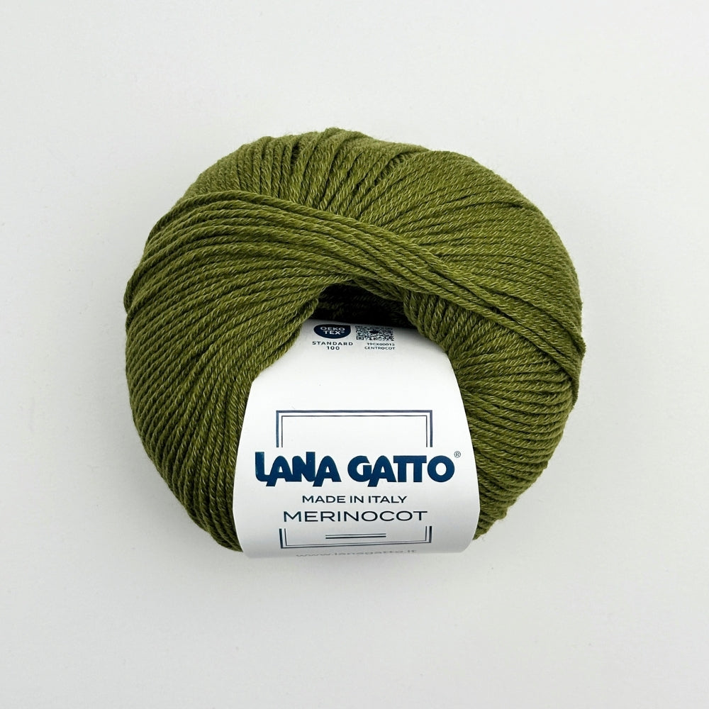 MerinoCot - Green Pesto - 19071