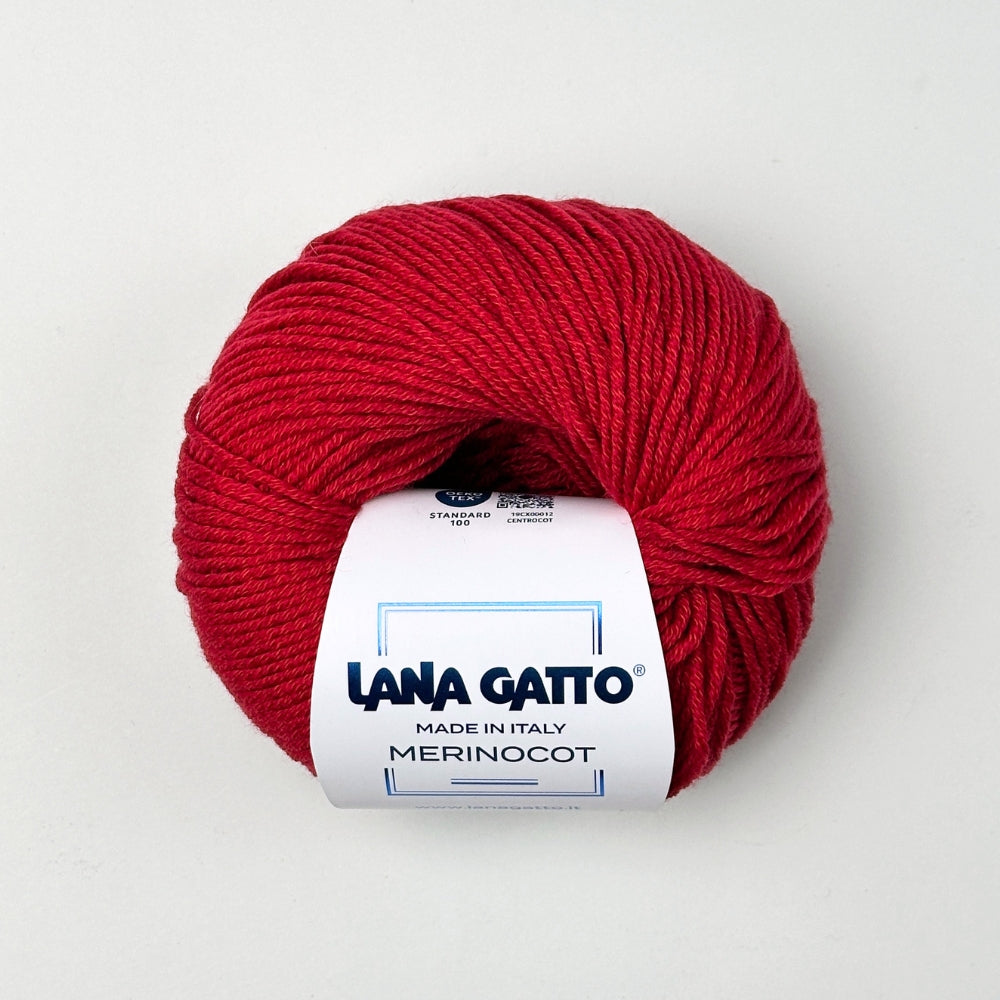 MerinoCot - Raspberry Red - 19246