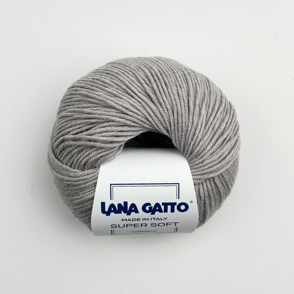 Supersoft Extrafine Merino 100% - Pearl Grey Melange - 20741