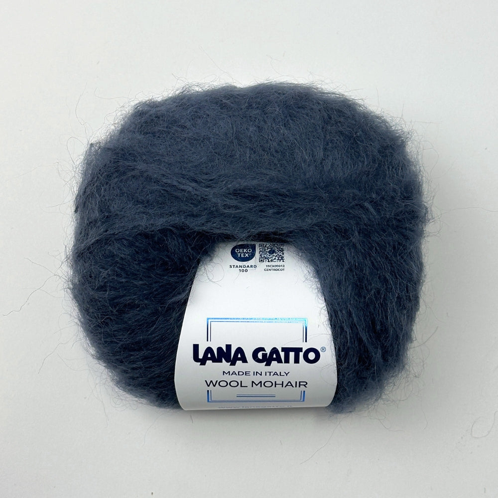 Wool Mohair - Dark Denim - 30480