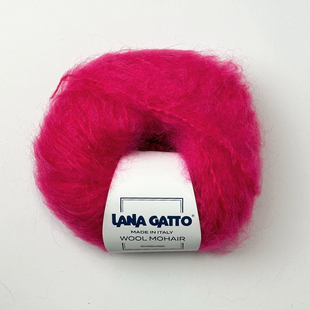 Wool Mohair - Magenta - 30483