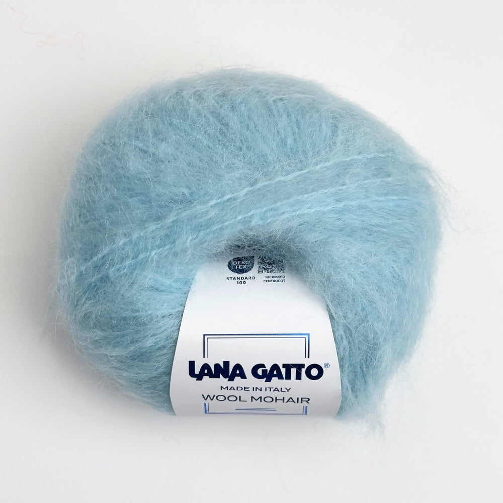 Wool Mohair - Arctic Blue - 30796