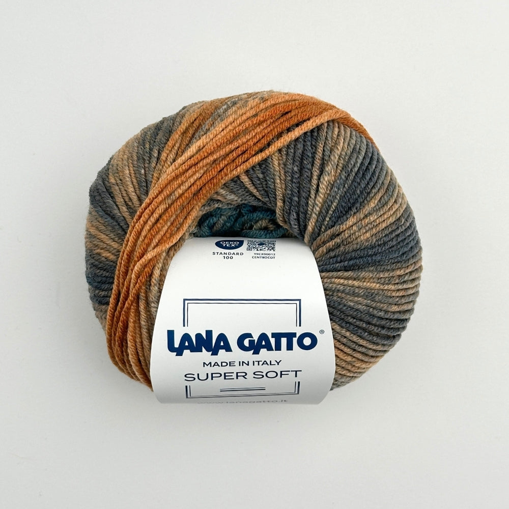 Supersoft Extrafine Merino 100% - Gobi Print - 30995