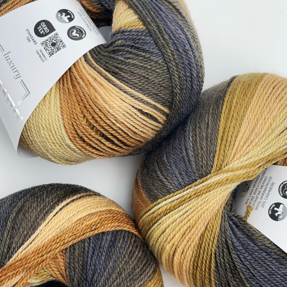 VIP Print - Cashmere/Merino - Chocolate Swirl - 31002