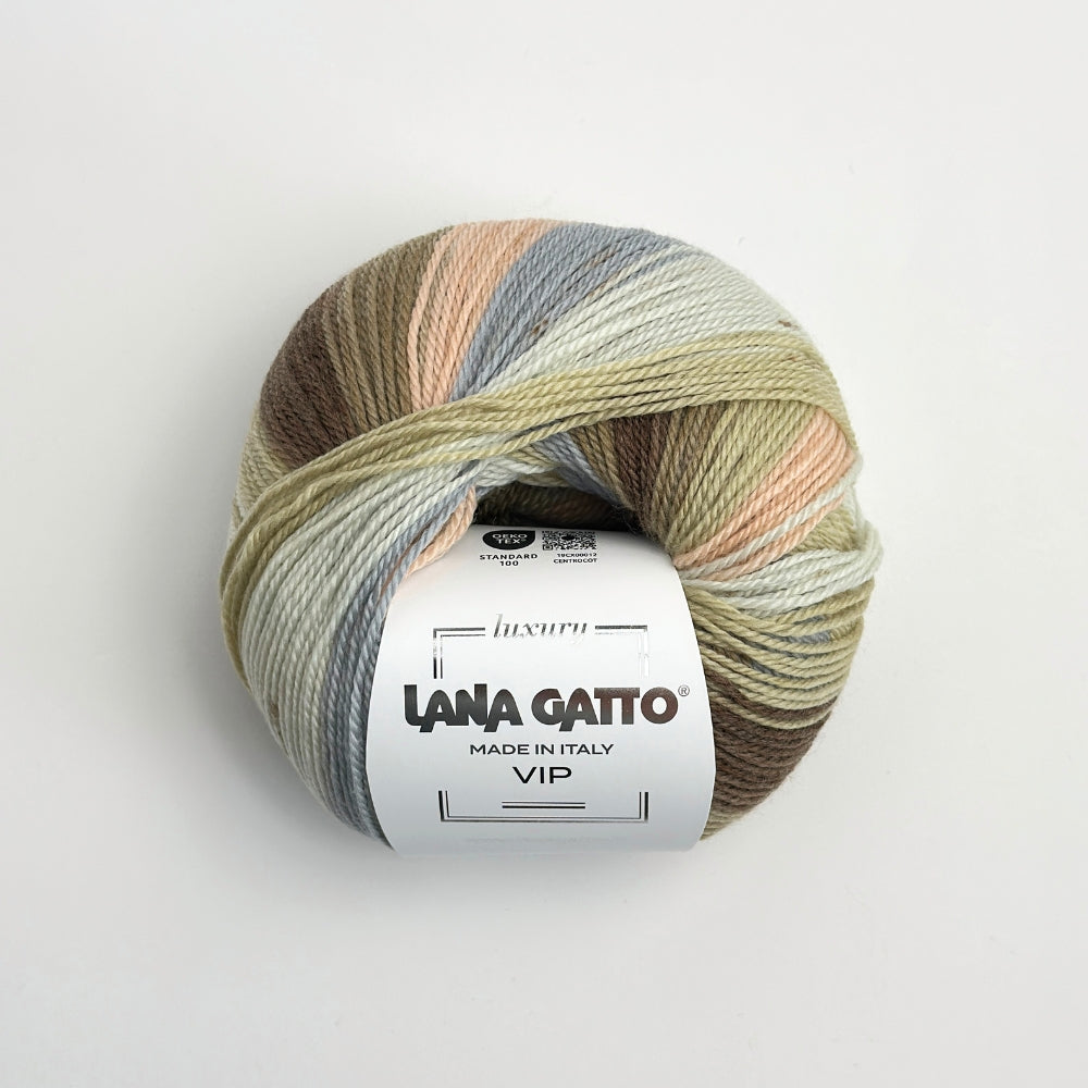 VIP Print - Cashmere/Merino - Stoneware 31003