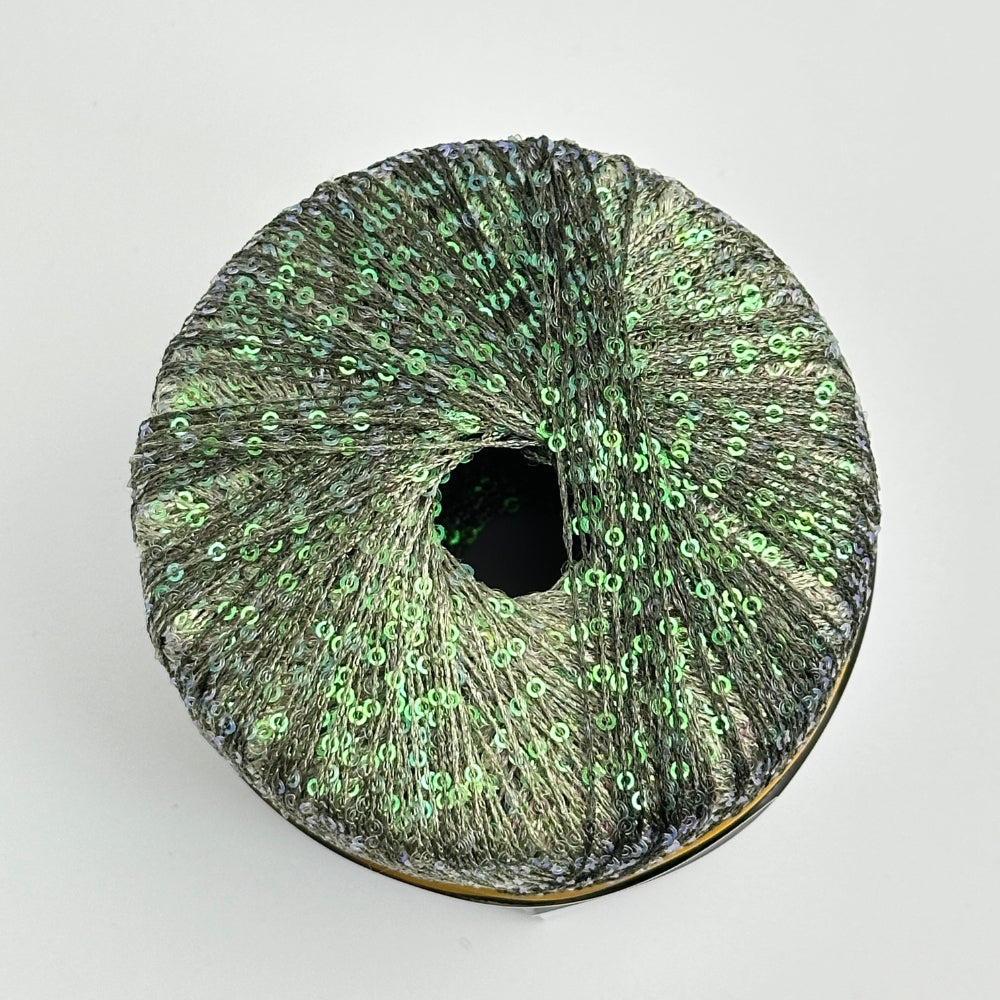 Eclaire - Pallietgarn - Pistachio Glow - 31100