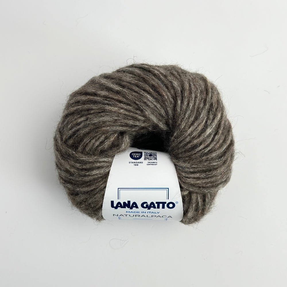 Naturalpaca - Alpaca/Uld/Bomuld - Timber Wolf - 31142