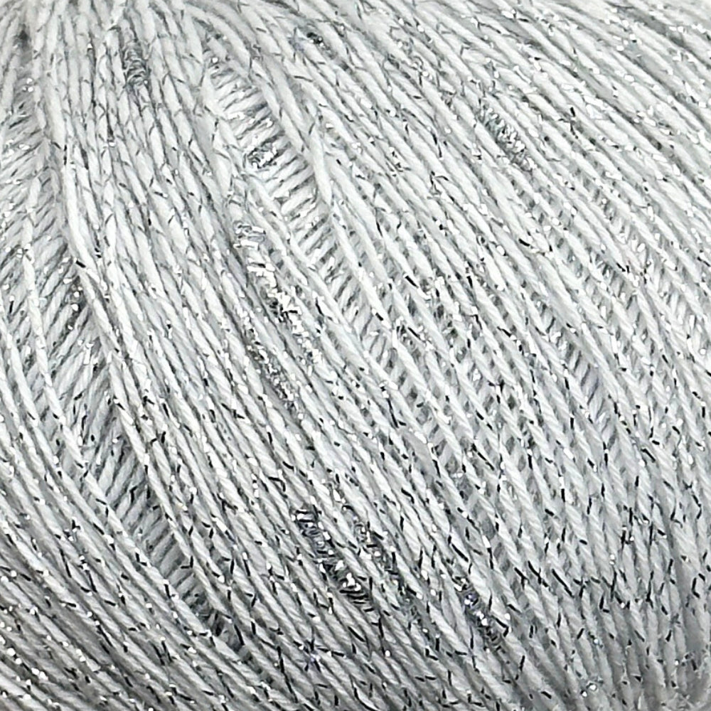 Passion Fruit - Bomuldsgarn - White Glitter - 31237