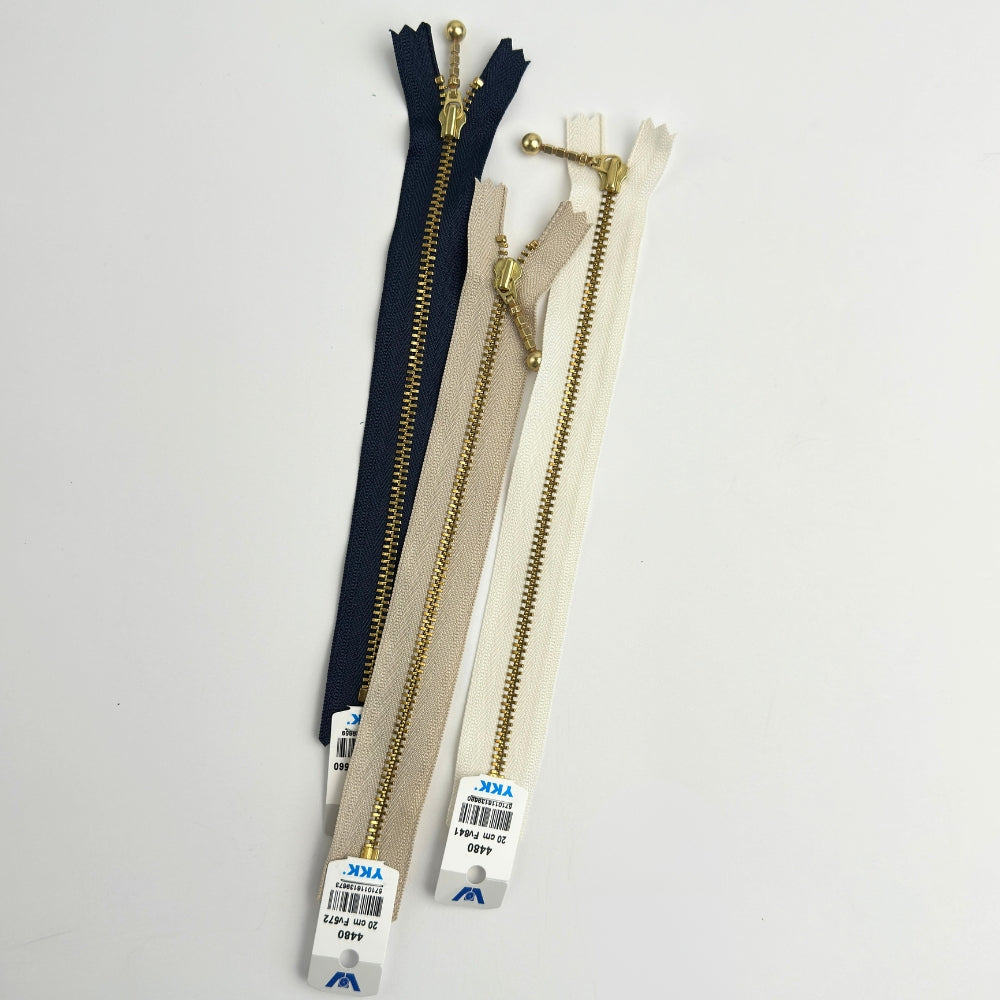 Lynlåse - Guld - 20 cm (4 mm)
