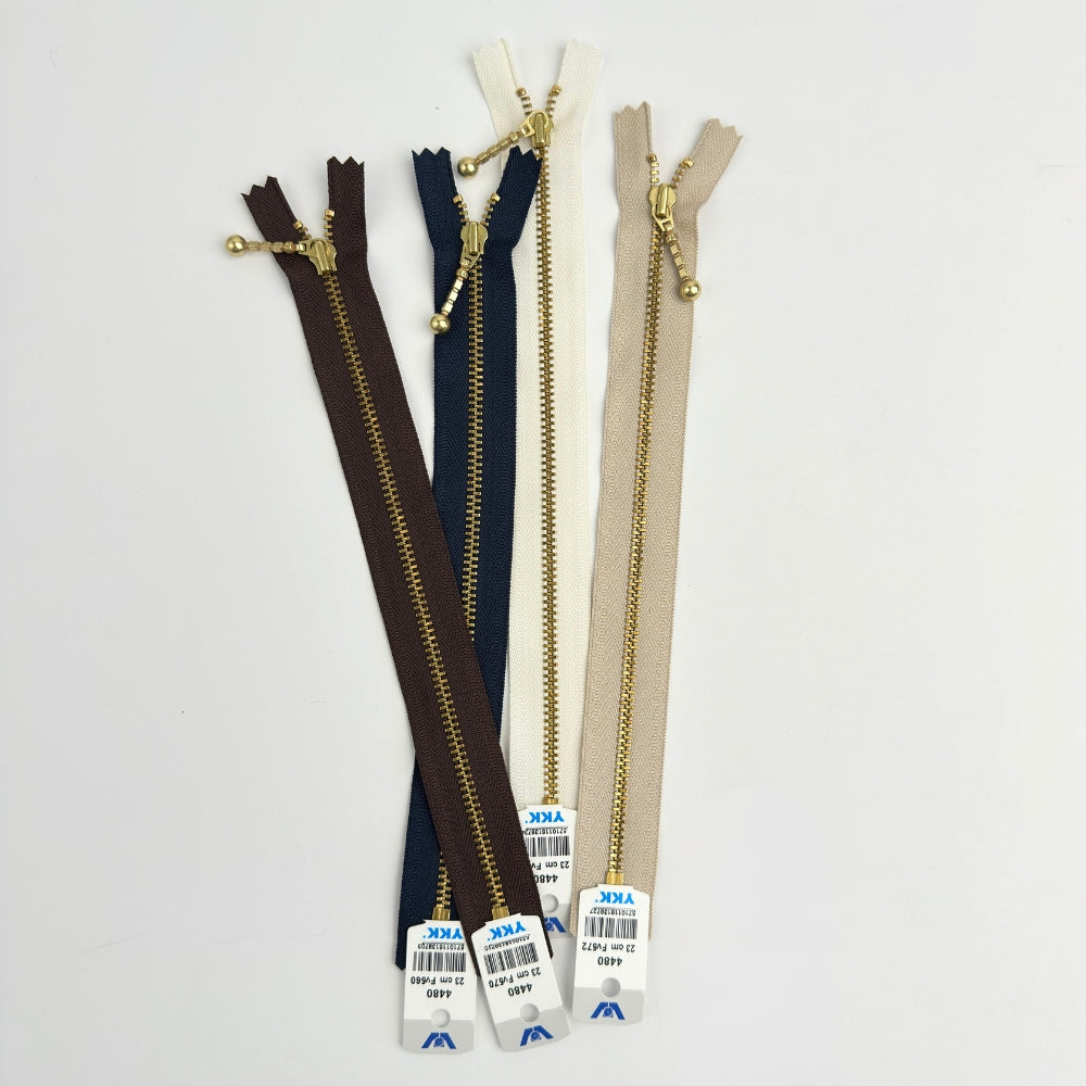 Lynlåse - Guld - 23 cm (4 mm)